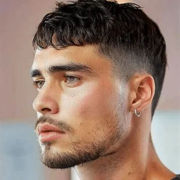 Modern textured haircut