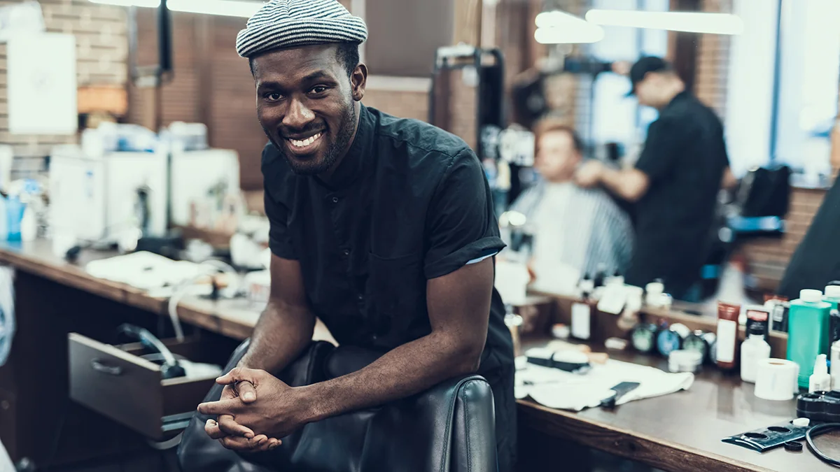 Beard grooming service example